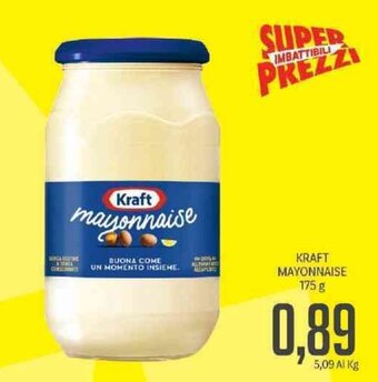 Supermercati Piccolo Kraft Mayonnaise 175 g offerta