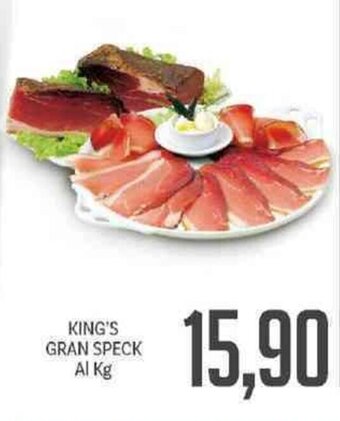 Supermercati Piccolo King's Gran Speck offerta