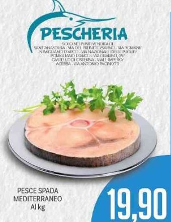 Supermercati Piccolo Pesce Spada Mediterraneo offerta
