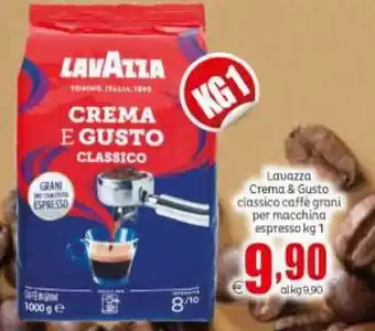 Elite Lavazza Crema & Gusto classico caffè grani per macchina espresso 1 kg offerta