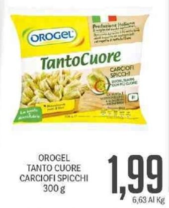 Supermercati Piccolo Orogel Tanto Cuore Carciofi Spicchi 300 g offerta