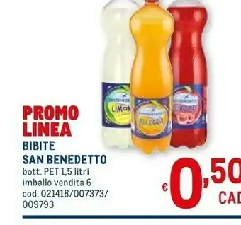 Metro San Benedetto Bevande analcoliche offerta