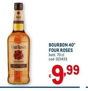 Metro Four roses Liquore offerta