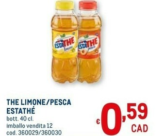 Metro Estathé Estathe offerta