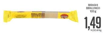 Supermercati Piccolo Biraghi Biralungo 100 g offerta