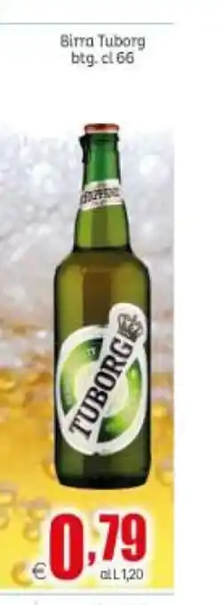 Elite Birra Tuborg btg. 66 cl offerta