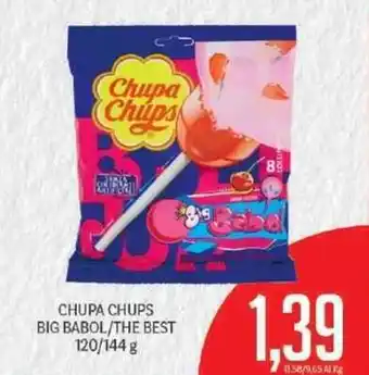 Chupa Chups Big Babol/The Best 120/144 g