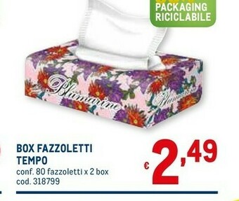 Metro Tempo Fazzoletti offerta