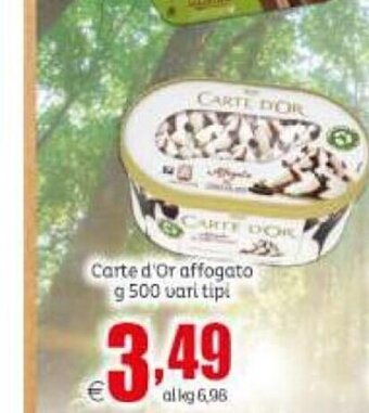 Carte d' Or affogato 500g vari tipi