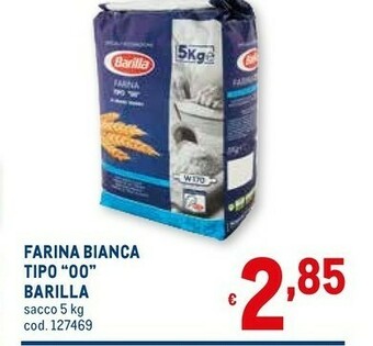 Metro Barilla Farina 00 offerta