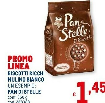 Metro Mulino Bianco Pan di stelle offerta