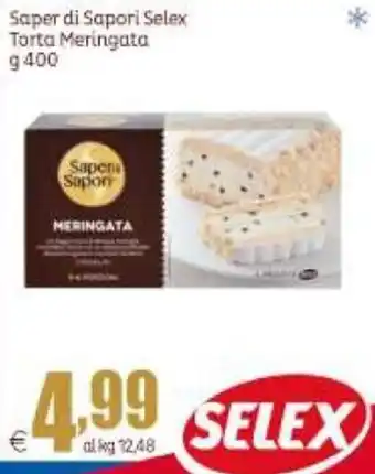 Elite Saper di Sapori Selex Torta Meringata 400g offerta