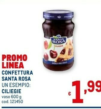 Metro Santa rosa Marmellata offerta