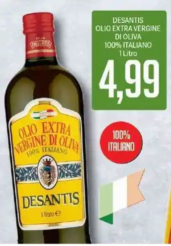 Supermercati Piccolo Desantis Olio Extra Vergine Di Oliva 100% Italiano 1 Litro offerta
