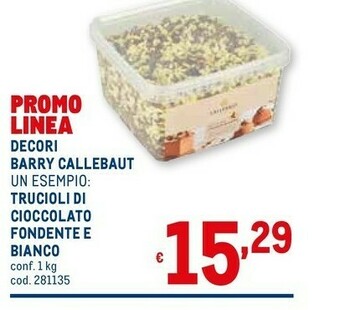 Metro Cioccolato offerta