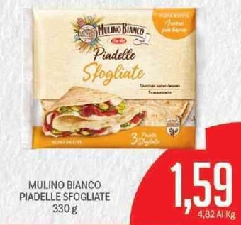 Supermercati Piccolo Mulino Bianco Piadelle Sfogliate 330 g offerta