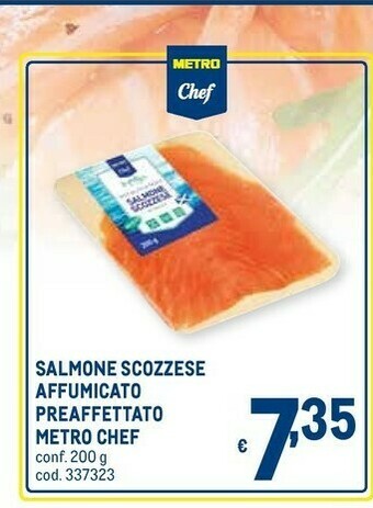 Metro Metro chef Salmone affumicato offerta