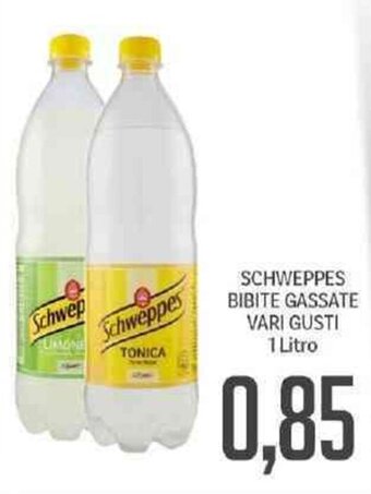 Supermercati Piccolo Schweppes Bibite Gassate Vari Gusti 1 Litro offerta
