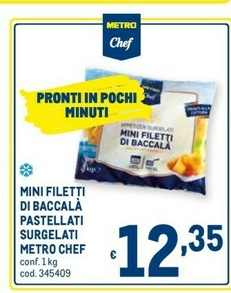 Metro Metro chef Surgelati offerta