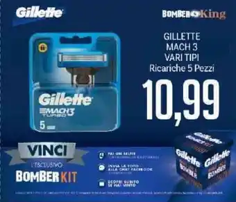 Supermercati Piccolo Gillette Mach 3 vari tipi offerta