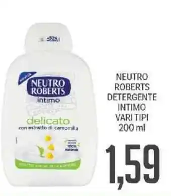 Supermercati Piccolo Neutro Robert's Detergente Intimo vari tipi 200 ml offerta