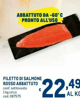 Metro Tonno offerta