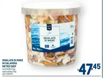 Metro Metro chef Insalata di mare offerta