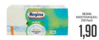 Supermercati Piccolo Regina Maxi Tovaglioli 250 Pezzi offerta