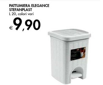 Bennet Stefanplast Pattumiera Elegance offerta