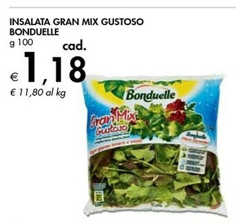 Bennet Bonduelle Gran Mix Gustoso 100 G(ml) offerta