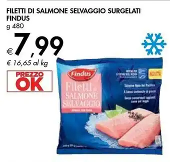 Bennet Findus Filetti Di Salmone Selvaggio Surgelati 480 G offerta