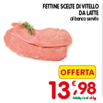 D'Ambros Fettine Scelte Di Vitello Da Latte offerta