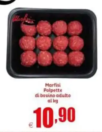 Elite Marfisi Polpette di bovino adulto al kg offerta