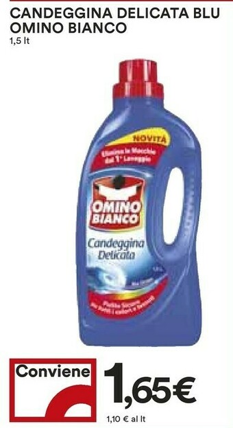 Coop Omino Bianco Detersivo lavatrice offerta