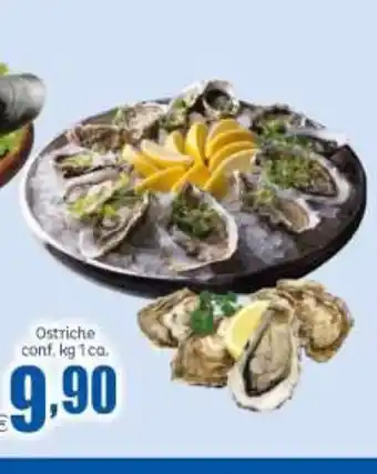 Ostriche conf. 1 kg ca.