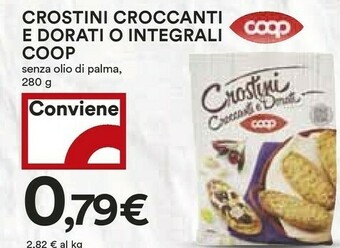 Coop Crostini offerta