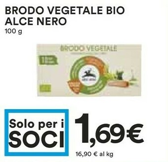 Coop Alce Nero Brodo offerta