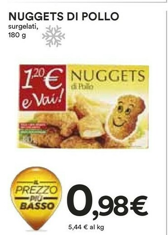 Coop Crocchette di pollo offerta