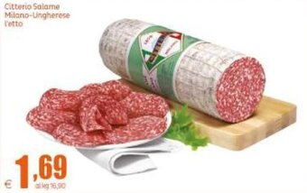 Elite Citterio Salame Milano-Ungherese offerta