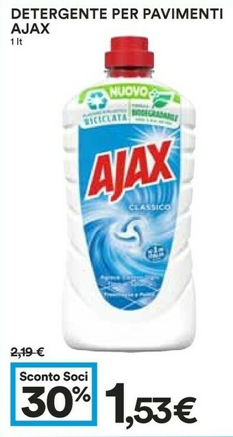 Coop Ajax Pulizia pavimenti offerta