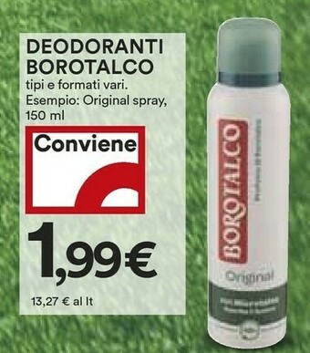 Coop Borotalco Deodorante offerta