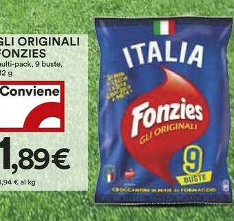 Coop Fonzies Snack offerta