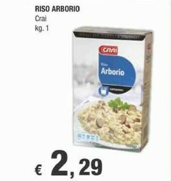Crai Crai Riso Arborio offerta