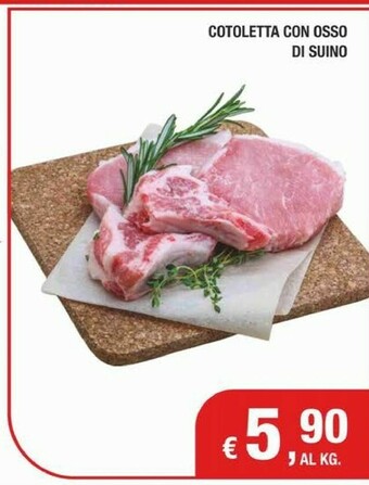 Crai Cotoletta Con Osso Di Suino offerta
