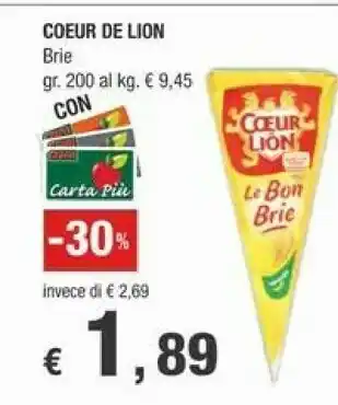 Crai Lion Brie offerta
