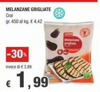 Crai Crai Melanzane Grigliate 450 Gr offerta