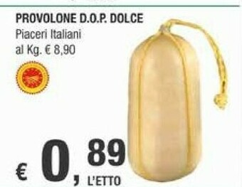 Crai Piaceri Italiani Provolone Dop Dolce offerta