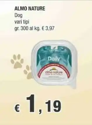 Crai Almo Nature Dog offerta