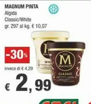 Crai Algida Magnum Pinta offerta