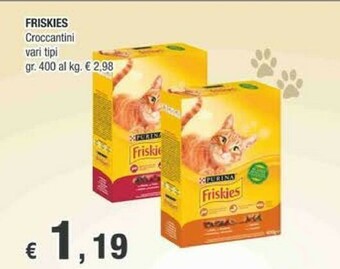 Crai Purina Friskies Croccantini offerta